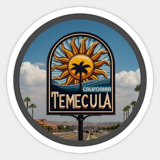 Temecula California Sticker